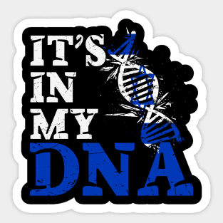 It's in my DNA - Israel Sticker